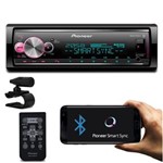 Ficha técnica e caractérísticas do produto MP3 Player Pioneer MVH-X700BR 1 Din Bluetooth Interface Android IOS Spotify Mixtrax USB AUX Receiver