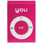Ficha técnica e caractérísticas do produto MP3 Player You Sound 8GB – Pink