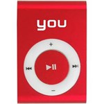 MP3 You Sound Clip Vermelho 4GB