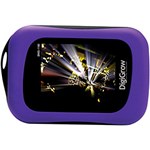 Ficha técnica e caractérísticas do produto MP4 Player Fit Sport 4GB Tela LCD 1,8" Roxo - Digigrow