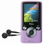 Ficha técnica e caractérísticas do produto MP4 Player Philco PH311L 4GB com Rádio FM e Gravador de Voz - Lavanda