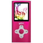 Ficha técnica e caractérísticas do produto MP4 Player You Sound com 4GB e Rádio FM – Pink
