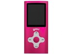 MP4 Player You Sound LCD 1,8 4GB - Pink
