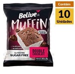 Ficha técnica e caractérísticas do produto Muffin BeLive Double Chocolate ZERO 10x40g