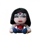 Ficha técnica e caractérísticas do produto Mulher Maravilha Pelúcia Super Hero Liga da Justiça - DTC 3785
