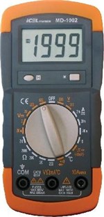 Ficha técnica e caractérísticas do produto Multametro Digital MD-1002 - Icel