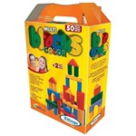 Ficha técnica e caractérísticas do produto Multi Blocks Color 50 Peças - Xalingo