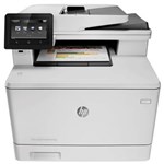 Ficha técnica e caractérísticas do produto Multifuncional HP Color LaserJet Pro MFP M477FDW Wireless - Impressora, Copiadora, Scanner e Fax