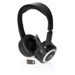 Ficha técnica e caractérísticas do produto Multilaser Headphone Headset Sem Fio 2.4 Ghz Preto e Prata Ph093