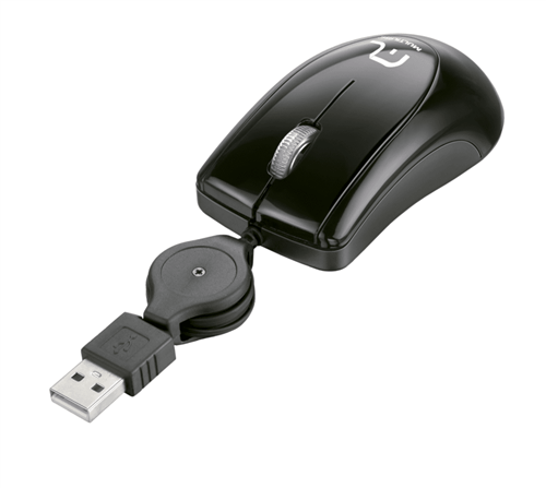 Ficha técnica e caractérísticas do produto Multilaser Mini Mouse Óptico Usb Mo205 Preto