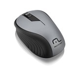 Ficha técnica e caractérísticas do produto Multilaser Mouse Sem Fio 2.4GHz 1200dpi MO213 Preto/Grafite