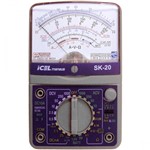 Ficha técnica e caractérísticas do produto Multímetro Analógico SK-20 - ICEL