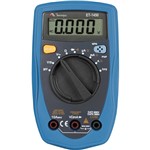 Ficha técnica e caractérísticas do produto Multímetro Digital Ac Dc Cinza e Azul Et-1450 Minipa
