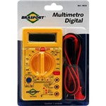 Ficha técnica e caractérísticas do produto Multimetro Digital Brasfort - 8522 - com Alarme Sonoro