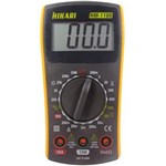 Ficha técnica e caractérísticas do produto Multimetro Digital Hikari CAT III 600V HM-1100
