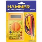 Ficha técnica e caractérísticas do produto Multímetro Digital MD 1000 - Hammer