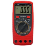 Ficha técnica e caractérísticas do produto Multímetro Digital Vermelho Md-1700 Icel