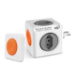 Ficha técnica e caractérísticas do produto Multiplicador 4 Tomadas Bivolt PowerCube PWC-RM4CR