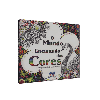 Ficha técnica e caractérísticas do produto Mundo Encantado das Cores, o - Livro para Colorir Antiestresse