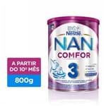 Ficha técnica e caractérísticas do produto NAN Nestle Comfor 3 Fórmula Infantil Lata 800g