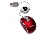 Ficha técnica e caractérísticas do produto Nano Mouse Ótico Retrátil USB Vermelho - Maxprint - Maxprint