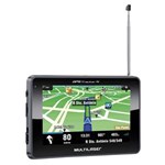 Ficha técnica e caractérísticas do produto Navegador GPS Multilaser Tracker 2 com Tela LCD, Touch Screen de 4,3", Orientação por Voz , TV e FM - Preto