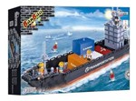 Ficha técnica e caractérísticas do produto Navio Container 716 Peças - Banbao