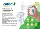 Ficha técnica e caractérísticas do produto Aparelho Inalacão Nebulizador Inalador Ultrassônico Portátil a Pilhas - G-Tec