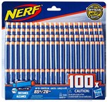 Ficha técnica e caractérísticas do produto Nerf Dardos Elite Pack 100 - B1565 Nerf Nerf Dardos Elite Pack 100 - B1565 Azul - Hasbro