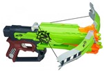 Ficha técnica e caractérísticas do produto Nerf Lança Dardos Zombie Crossfire Bow - Hasbro