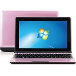 Ficha técnica e caractérísticas do produto Netbook Philco R123WS com Intel Atom 2GB 320GB LED 10'' Rosa Windows 7 Starter