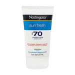 Ficha técnica e caractérísticas do produto Neutrogena Sun Fresh FPS70 Protetor Solar 120ml
