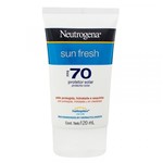 Ficha técnica e caractérísticas do produto Neutrogena Sun Fresh Protetor Solar FPS 70