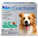 Ficha técnica e caractérísticas do produto Antipulgas e Carrapatos para Cães Nexgard 10 a 25kg - Merial