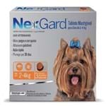 Ficha técnica e caractérísticas do produto NexGard 11,3 mg - Cães de 2 a 4 Kg cx com 3 tabletes