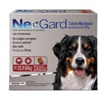 Ficha técnica e caractérísticas do produto Nexgard 25 a 50 Kg Antipulgas e Carrapatos Merial para Cães - 3 Unid
