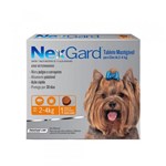 Ficha técnica e caractérísticas do produto Nexgard Antipulgas e Carrapatos Cães 2 a 4Kg - 1 Tablete - Merial