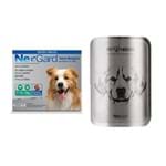 Ficha técnica e caractérísticas do produto NexGard Antipulgas e Carrapatos Cães de 10,1 a 25kg Merial - 3 Tabletes + Lata