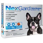 Ficha técnica e caractérísticas do produto NexGard Antipulgas e Carrapatos Merial Cães de 4,1 a 10 Kg