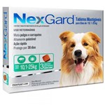 Ficha técnica e caractérísticas do produto Nexgard Antipulgas e Carrapatos para Cães de 10,1 a 25 Kg (3 Comprimidos) - Merial
