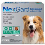 Ficha técnica e caractérísticas do produto Nexgard Antipulgas e Carrapatos para Cães de 10,1 a 25 Kg - Merial