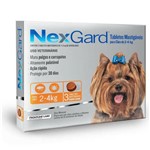 Ficha técnica e caractérísticas do produto Nexgard Antipulgas e Carrapatos para Cães de 2 a 4 Kg (3 Comprimidos)