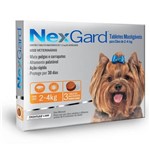 Ficha técnica e caractérísticas do produto Nexgard P 2 a 4kg com 3 Tabletes Mastigaveis