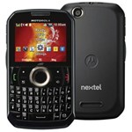 Ficha técnica e caractérísticas do produto Nextel Motorola I485 com Teclado QWERTY, Câmera 2MP, MP3 Player, Bluetooth, GPS e Fone de Ouvido - Preto