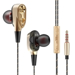 Ficha técnica e caractérísticas do produto 7D HIFI fone de ouvido duplo Dynamaic driver Headphone Super Bass Stereo Headset estoque pronto