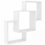 Ficha técnica e caractérísticas do produto Nicho Composto Decorativo Branco - Móvel Bento