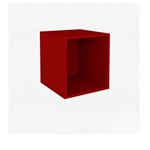 Ficha técnica e caractérísticas do produto Nicho Cubo Aberto Cub006 Movelbento Vermelho