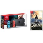 Ficha técnica e caractérísticas do produto Nintendo Switch 32gb Neon + The Legend Of Zelda: Breath Of The Wild