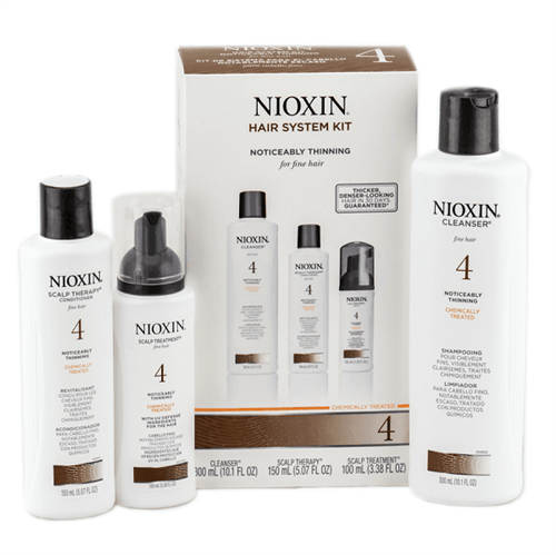 Ficha técnica e caractérísticas do produto Nioxin Hair System Kit 4 ( 3 Produtos )