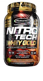 Ficha técnica e caractérísticas do produto Nitro Tech 100% Whey Gold (1,13Kg), Muscle Tech